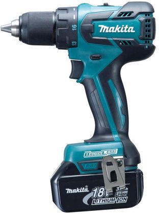 Makita BDF459RFE bezuhlíková aku vrtačka 18V