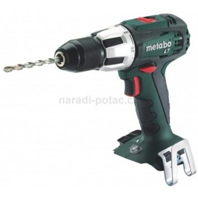 METABO SB 18 LT aku příklepová vrtačka bez baterií s vložkou do kufru MetaLoc 602103890