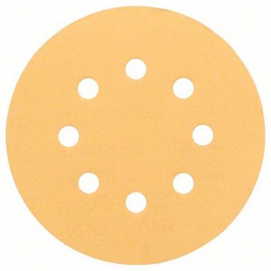 brusný papír 125 mm, P 100,1 ks