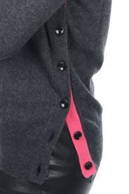 charcoal marl shocking pink #3