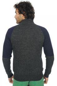 charcoal marl dress blue #2