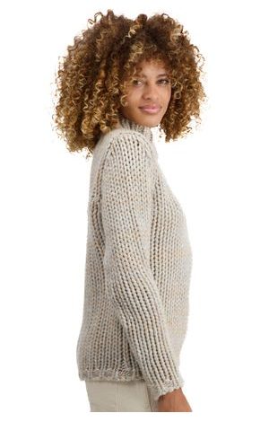 flanelle chine / camel / natural écru #3