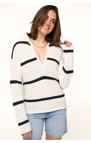 ivory / navy
