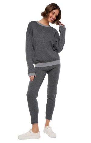 black / grey marl #6