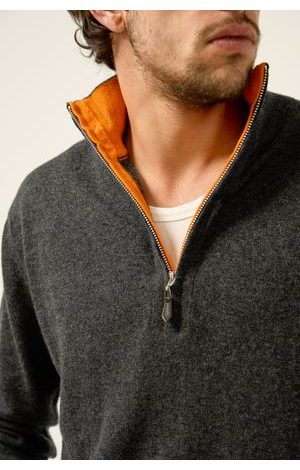charcoal marl orange #3