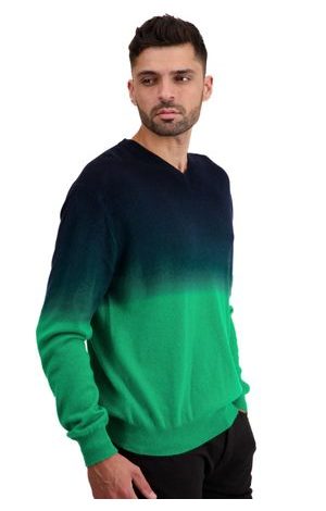 new green / dress blue #2