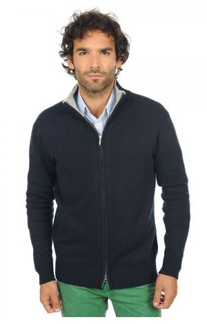 dress blue flanelle chine