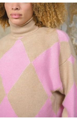 beige / pink lilac #3