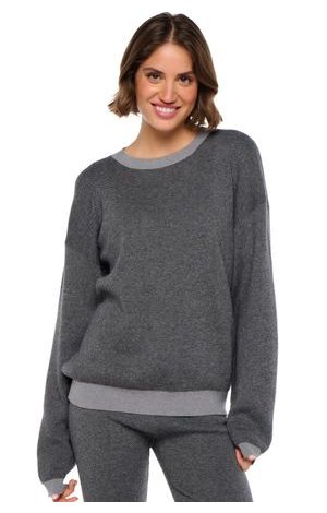 black / grey marl
