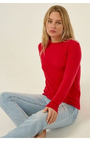 blood red