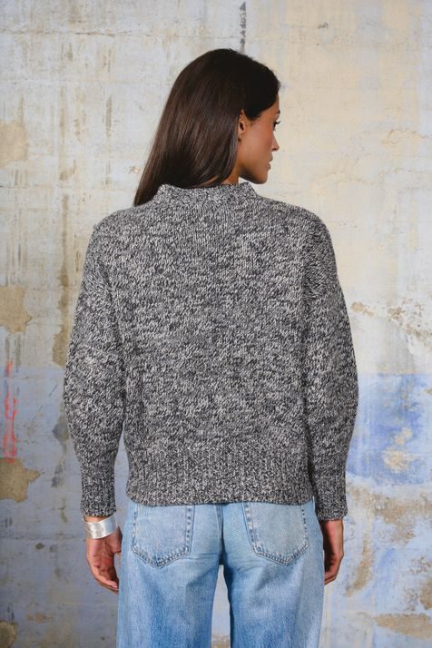 natural écru / flanelle chine / charcoal marl / black #6