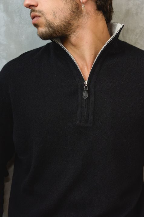 black flanelle chiné #4