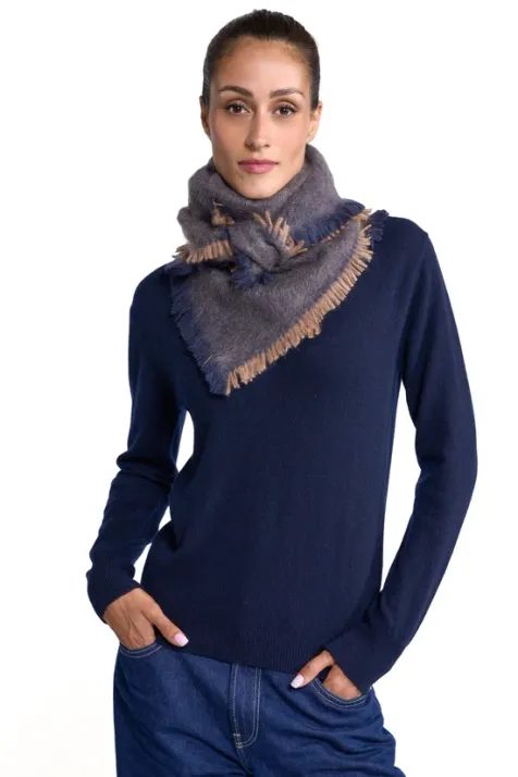 navy / camel #1
