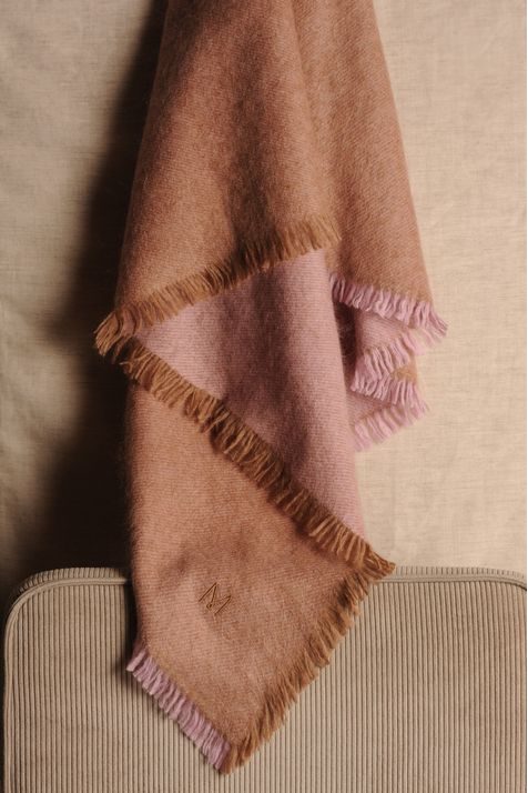 camel / pink lilac #6