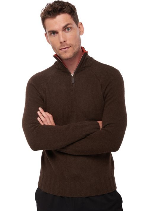 natural marron / paprika