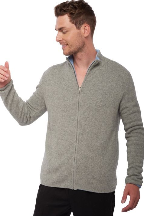 silver / azur blue chine