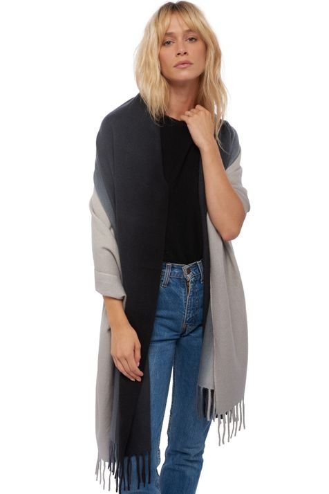 black / flanelle chine