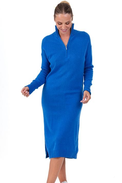 bleu intense / natural beige