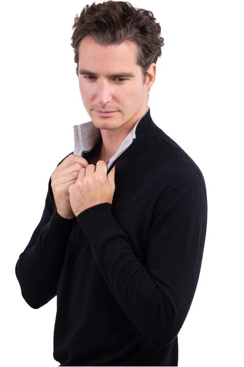 black flanelle chiné #2