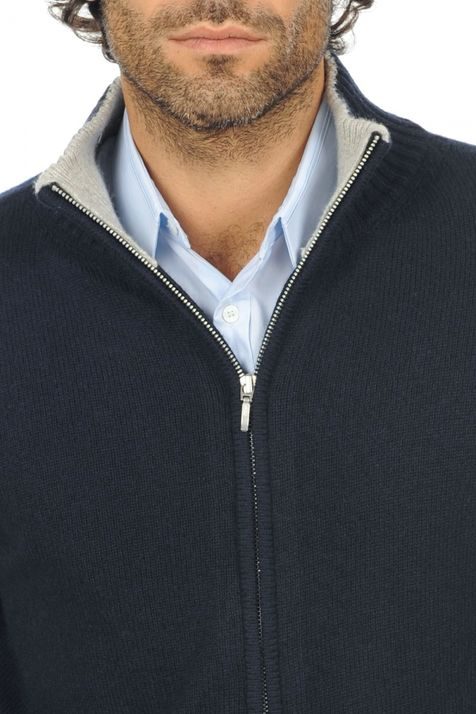 dress blue flanelle chine #3