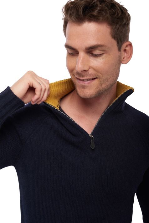 midnight blue / mustard #4