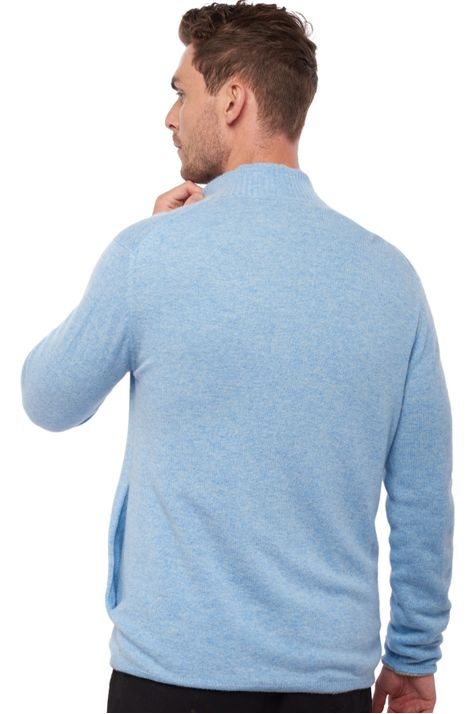 silver / azur blue chine #5