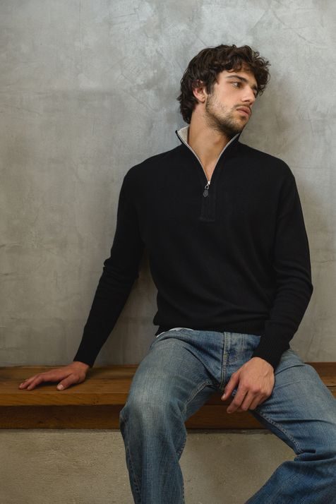 black flanelle chiné #2