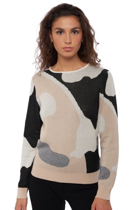 ivory / black / powder