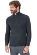 charcoal marl / flanelle chine