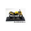 Model Suzuki SV650S 1:18 - žlutá