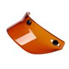 Štít HIP oranžové pro JET přilby s 3 patentky