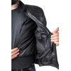 Kožená Airbagová bunda ROADSTER černá