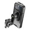 Univerzální voděodolné pouzdro na mobilní telefony Interphone Armor Pro, úchyt na řídítka QUIKLOX, max. 6,5", černé