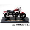 Model Yamaha V-Max 1:18 / černo-červená