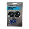 BikeTek modré rolny 8mm 1.25 na kyvnou vidlici