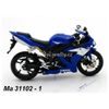 Model Yamaha YZF-R1 1:12 - modrá