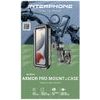 Univerzální voděodolné pouzdro na mobilní telefony Interphone Armor Pro, úchyt na řídítka QUIKLOX, max. 6,5", černé