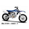 Model Yamaha YZ 450F 1:12 - modrá