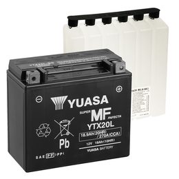 Yuasa bezúdržbová baterie YTX20L-BS 12V/18A