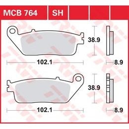 Brzdové destičky MCB764SH