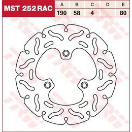 Brzdový kotouč MST252