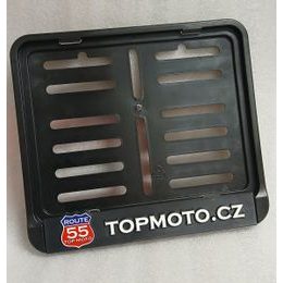 Podložka pod moto SPZ s 3D lemem - Top moto Route 55