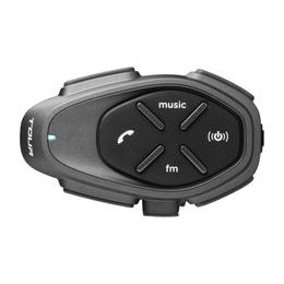 Bluetooth handsfree pro uzavřené a otevřené přilby CellularLine Interphone TOUR HD, Single Pack