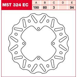 Brzdový kotouč MST324EC