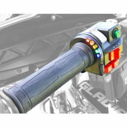 Vyhřívané čtyřkolové rukojeti KOSO HG-07