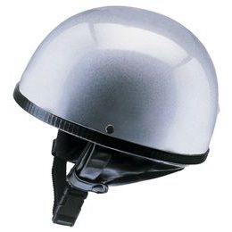 Moto helma RB-500 / stříbrná