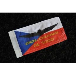 Moto česká vlaječka GOLDWING GL 1200 malá, poslední kus