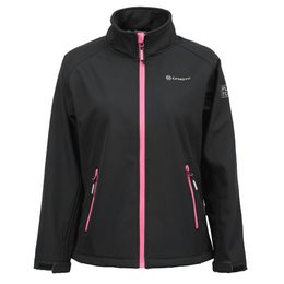 Dámská bunda CFMOTO Softshell - černá