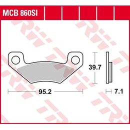 Brzdové destičky MCB860SI