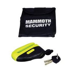 Mammoth security zámek na kotouč žlutý